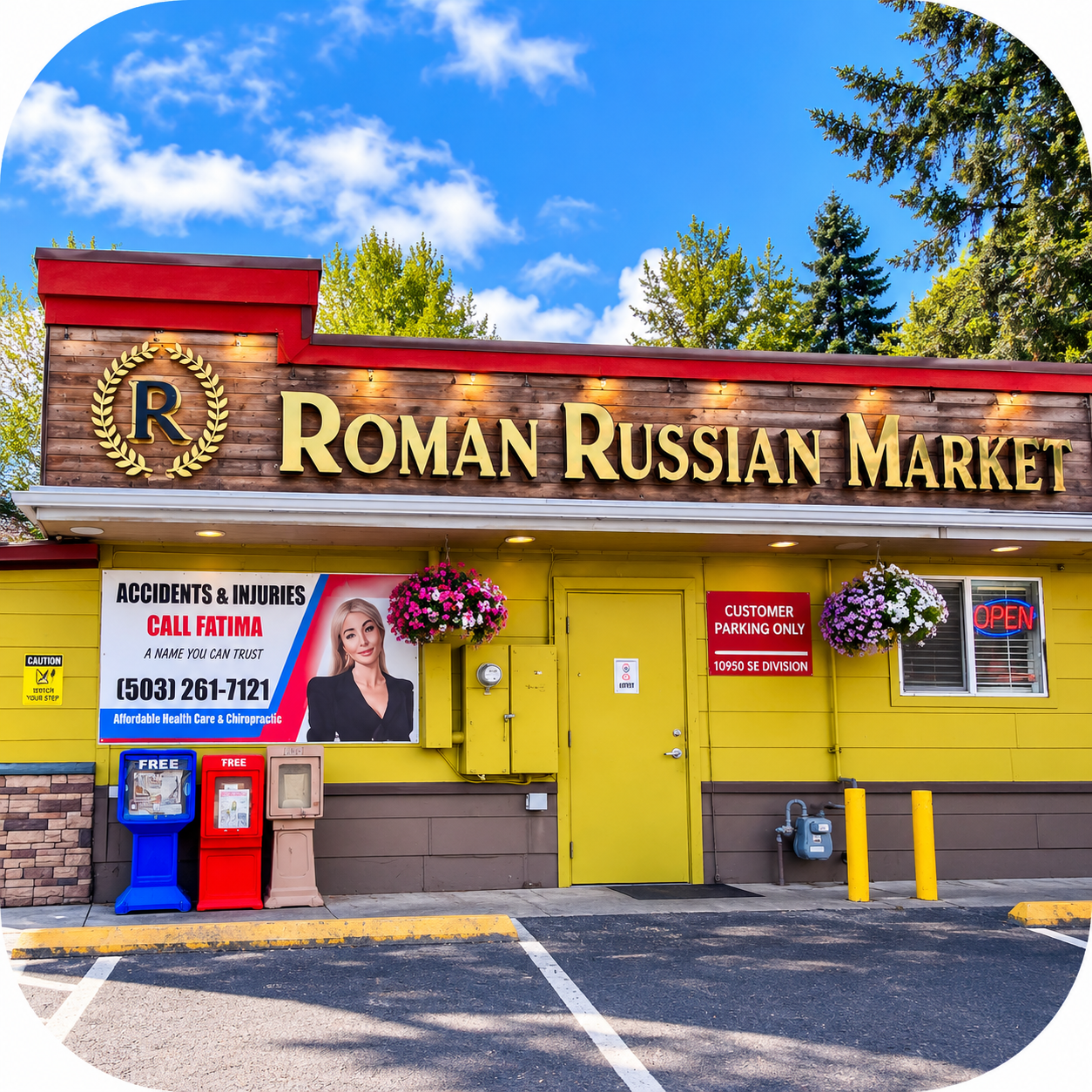 Roman Russian Food Store